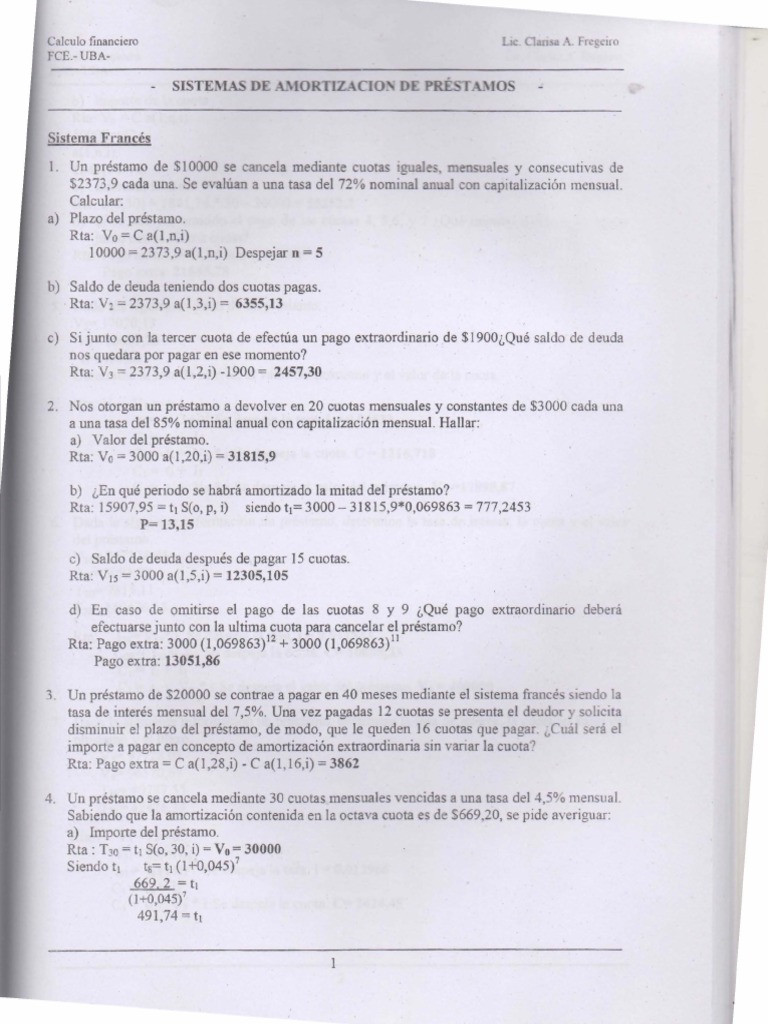 Guía práctica para calcular un préstamo con el sistema francés Vivir