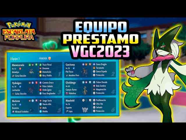 Todo Sobre Los Equipos De Pr Stamo Pok Mon Escarlata Y Vgc